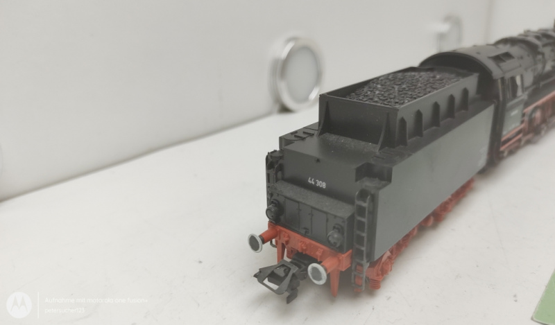 Märklin H0 AC 34884 / BR44 308 Dampflok Schlepptender / DR / Delta-Digital / OVP