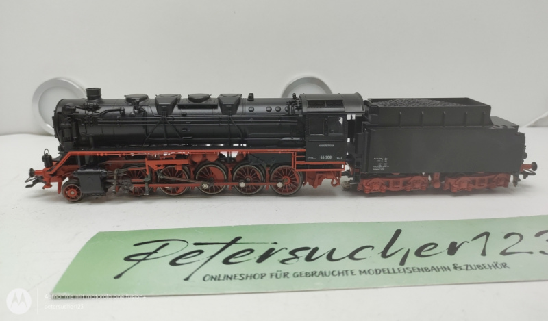Märklin H0 AC 34884 / BR44 308 Dampflok Schlepptender / DR / Delta-Digital / OVP