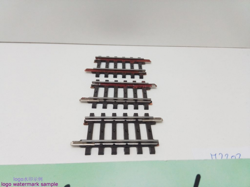 Märklin H0 AC 2202 3x Gerades K-Gleis / 1/4 = 45 mm / Farbe
