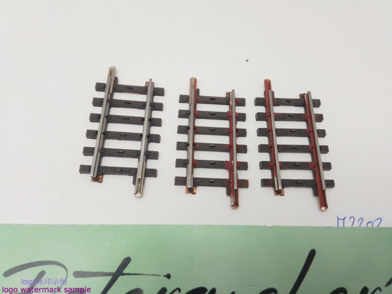 Märklin H0 AC 2202 3x Gerades K-Gleis / 1/4 = 45 mm / Farbe