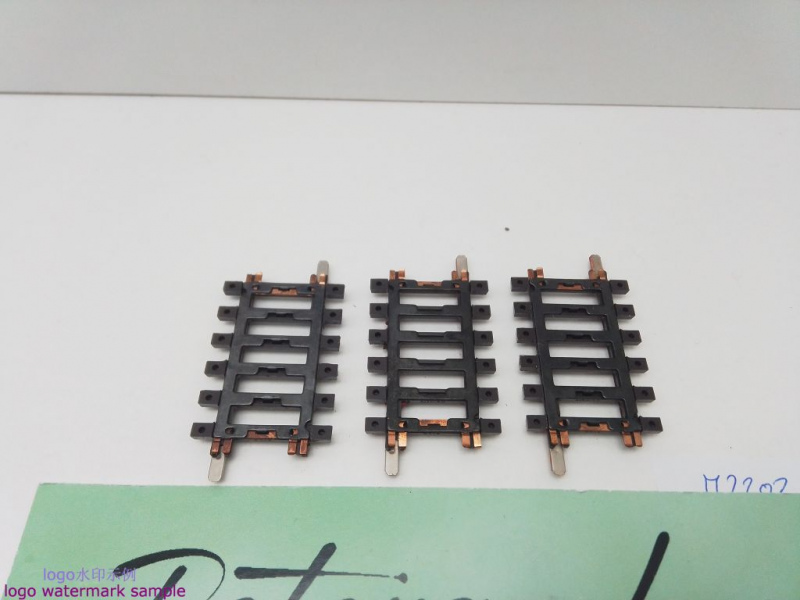 Märklin H0 AC 2202 3x Gerades K-Gleis / 1/4 = 45 mm / Farbe