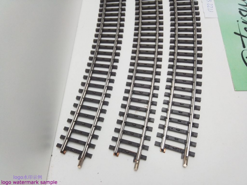 Märklin H0 AC 2251 3x gebogenes K-Gleis / R 618,5 / 30° = 1/1