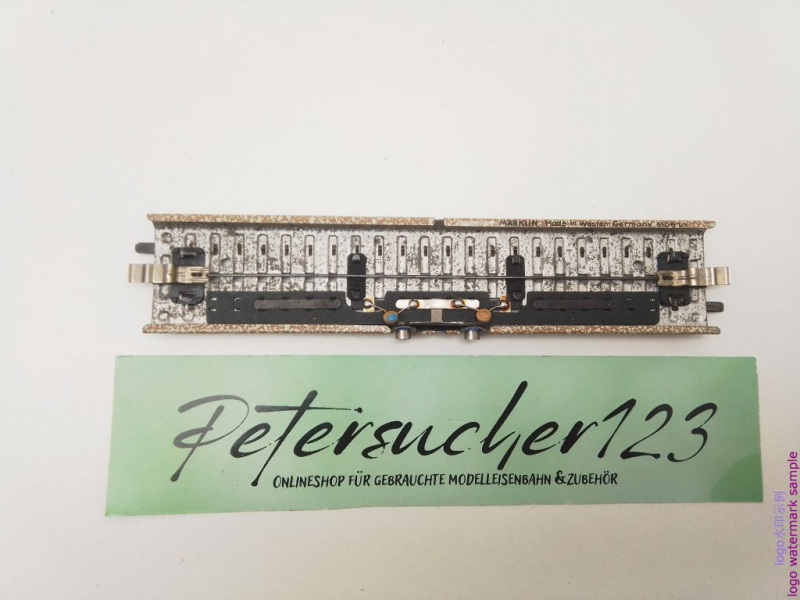 MÄRKLIN H0 AC 1 x 5105 gerades Kontaktgleis M-Gleis / 180 mm = 1/1