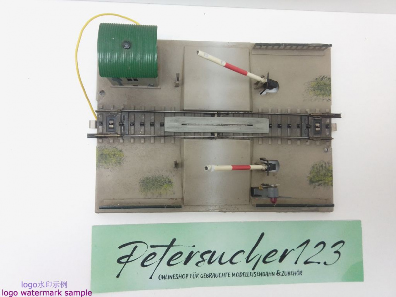 MÄRKLIN H0 AC 7054 mechanischer Bahnübergang für M-Gleis