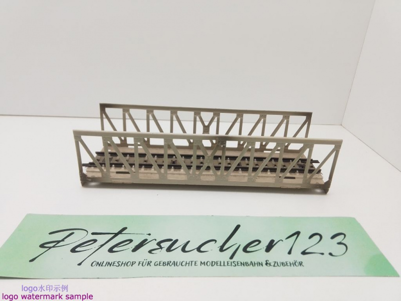 MÄRKLIN H0 AC 7162 Gitterbrücke Blech für M-Gleis