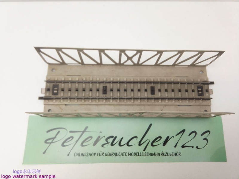 MÄRKLIN H0 AC 7162 Gitterbrücke Blech für M-Gleis