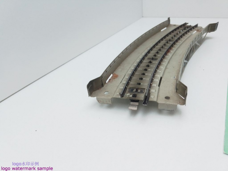MÄRKLIN H0 AC 7167 gebogenes Rampenstück für M-Gleis / 185 mm