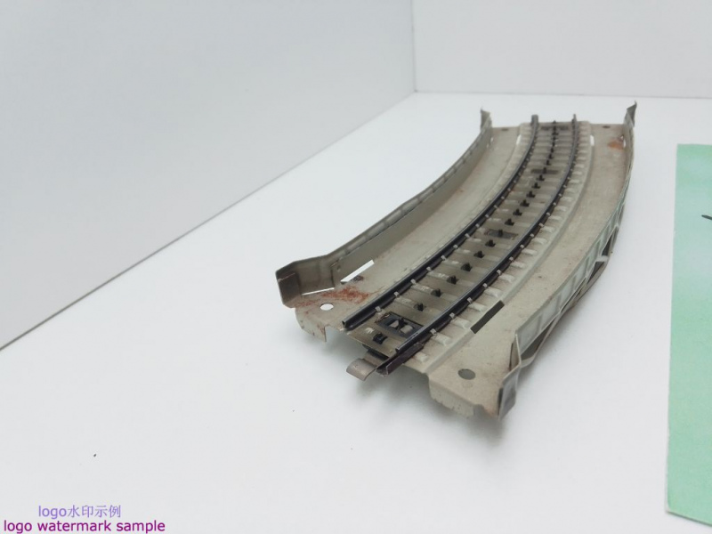 MÄRKLIN H0 AC 7167 gebogenes Rampenstück für M-Gleis / 185 mm