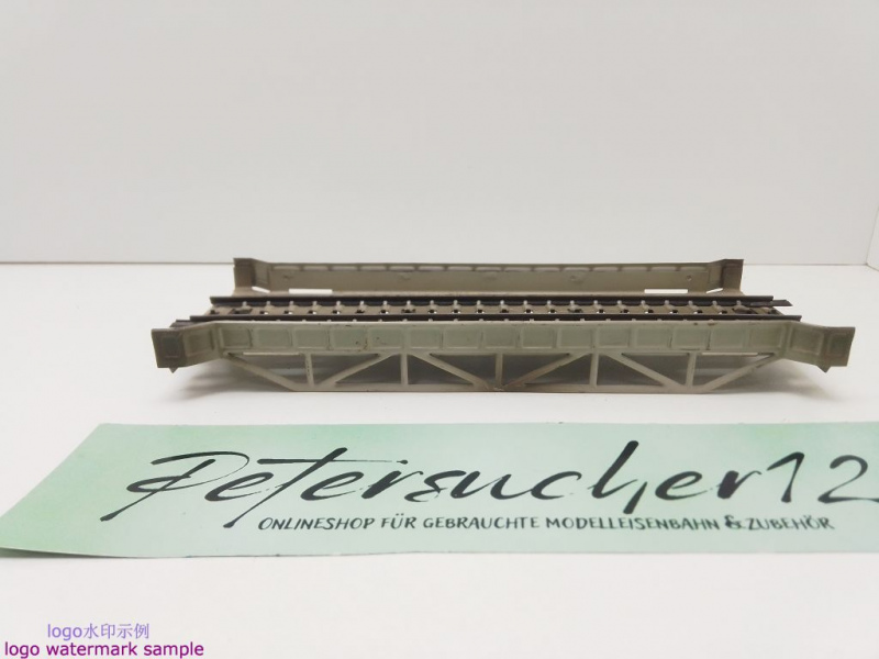 MÄRKLIN H0 AC 7168 gerades Rampenstück für M-Gleis / 180 mm