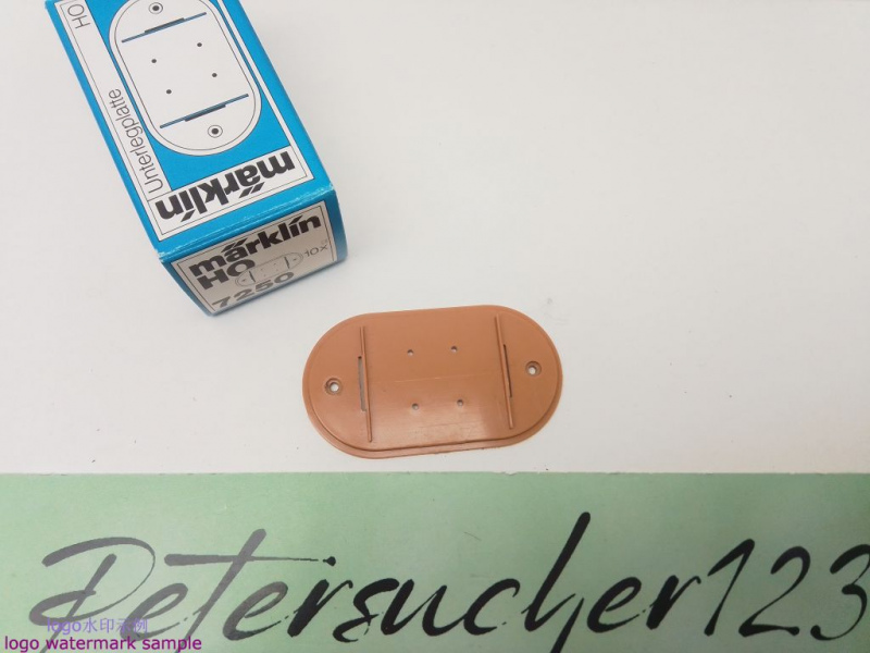MÄRKLIN H0 AC 7251 1x Unterlegplatte als Fundament aus OVP