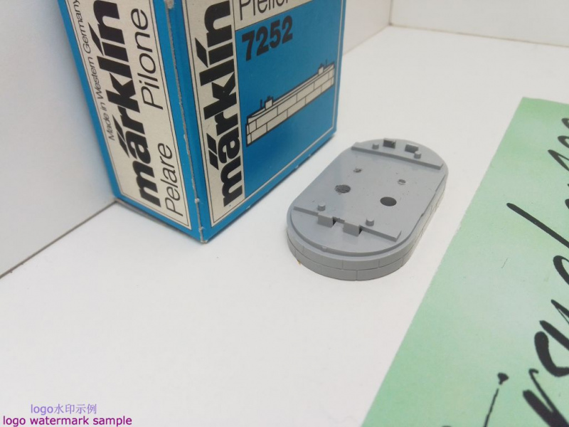 MÄRKLIN H0 AC 7252 1x Pfeiler Segment aus OVP / geschraubt