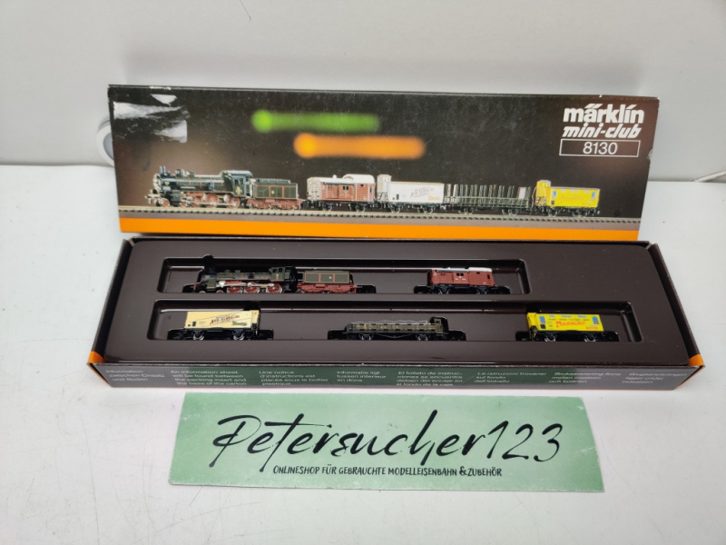 Märklin Mini Club Z DC 8130  Märklin Länderbahn Güterzug / Analog / OVP