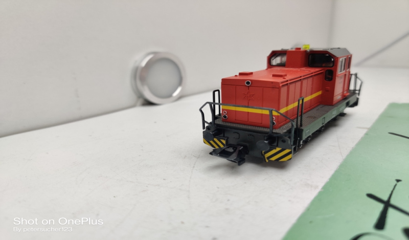 Märklin H0 AC ML 36700 /003 / DVM Diesellok / Blinklicht / DB /Henschel / Fx