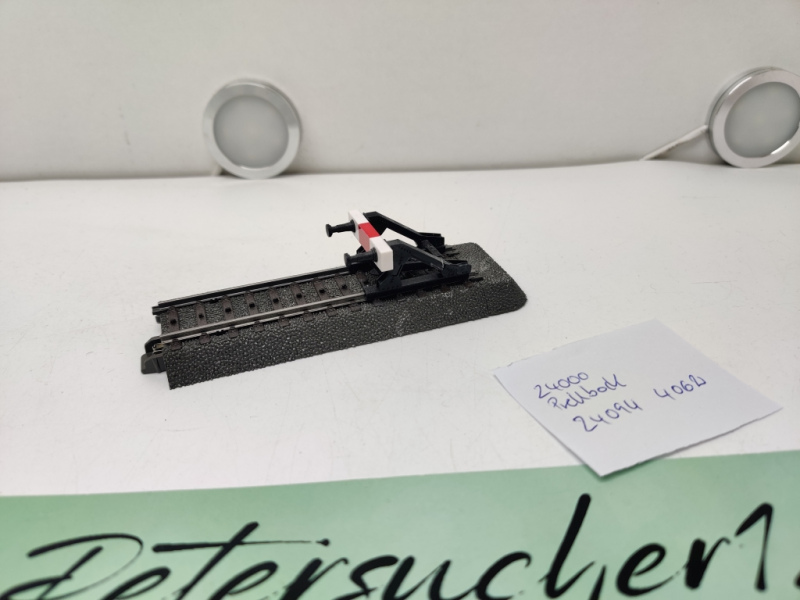 Märklin H0 24094 / 24001 / Prellbock Eigenbau / C-Gleis
