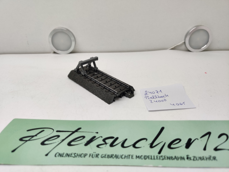 Märklin H0 24071 / 24001 / Prellbock Eigenbau /  C-Gleis / Anlagenrückbau