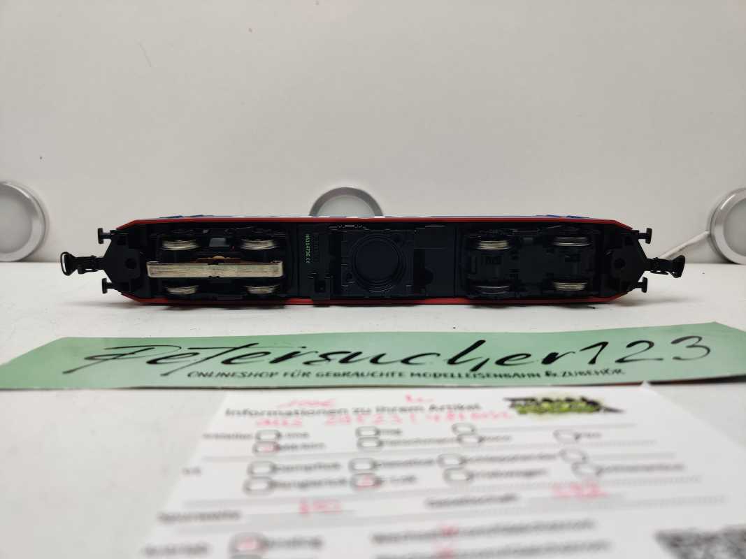 MÄRKLIN H0 AC Elektrolokomotive Re481 003-2 / blauen und roten Design / SBB Cargo / Fx