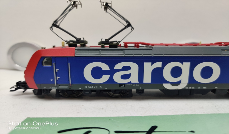 Märklin H0 AC Re 482 011-4  Elektrolok / SBB / Rot / Fx - Digital 