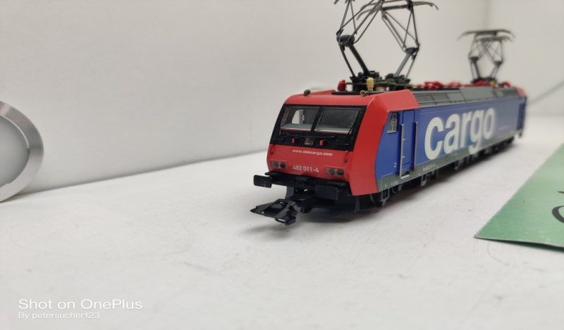 Märklin H0 AC Re 482 011-4  Elektrolok / SBB / Rot / Fx - Digital 