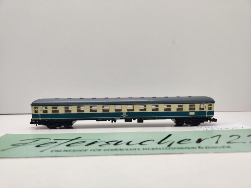Minitrix N DC 11060 1x Schnellzugwagen 2.Kl aus Set / Büm 232 / DB