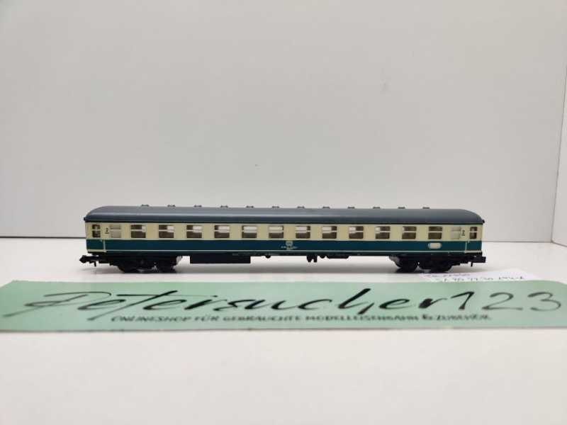Minitrix N DC 11060 1x Schnellzugwagen 2.Kl aus Set / Büm 232 / DB