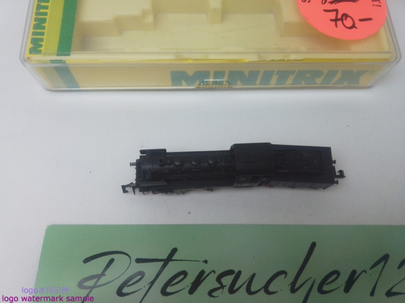 Mini Trix N DC 12836 / BR24 Schlepptender-Dampflokomotive / DB / OVP / Analog