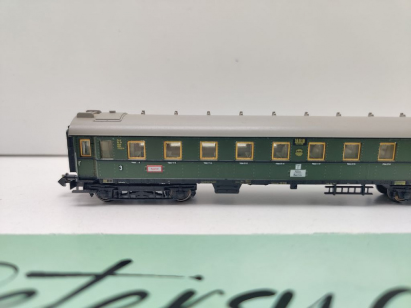 Minitrix N DC 13171 Schnellzugwagen 3.Kl / C4ü / DRG