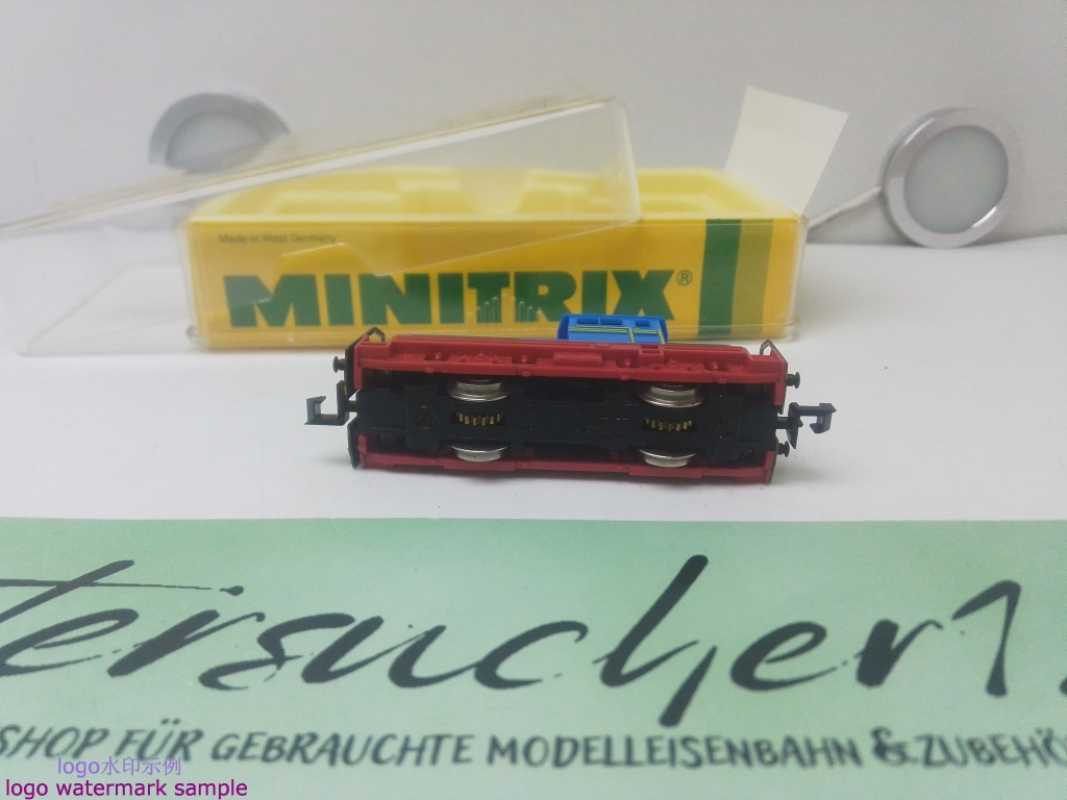 Mini Trix N DC 2066 / kleine Diesellokomotive / Werkslokomotive / Rangierlokomotiven von Henschel / Analog / OVP