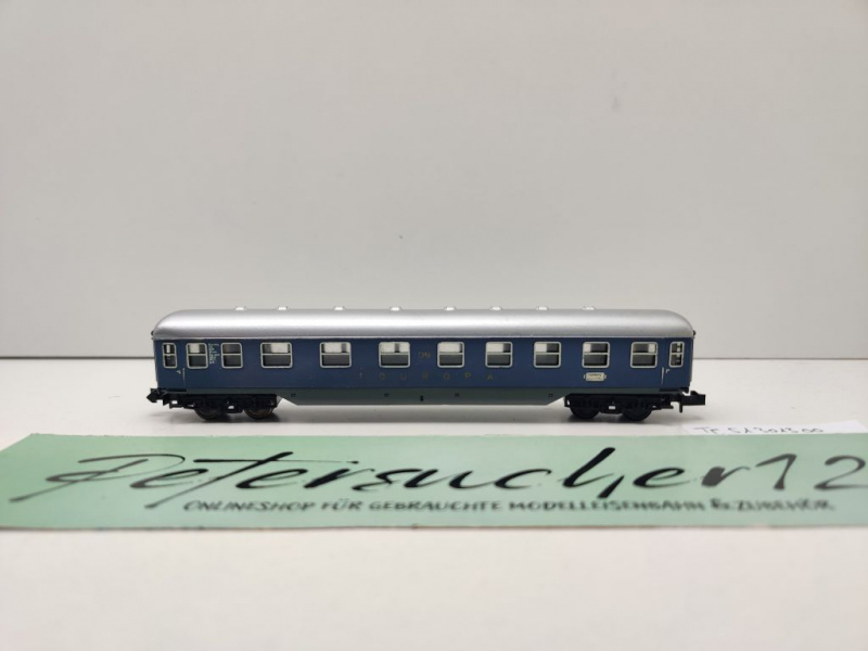 Minitrix N DC 51 3013 00 Schnellzugliegewagen "Touropa" / Bc4ümg / DB