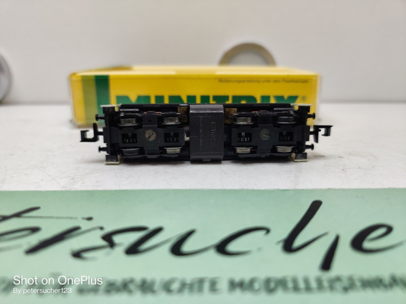 Mini Trix N DC 12937  Diesellok / Rangierlok / Rot / DB / Analog / OVP