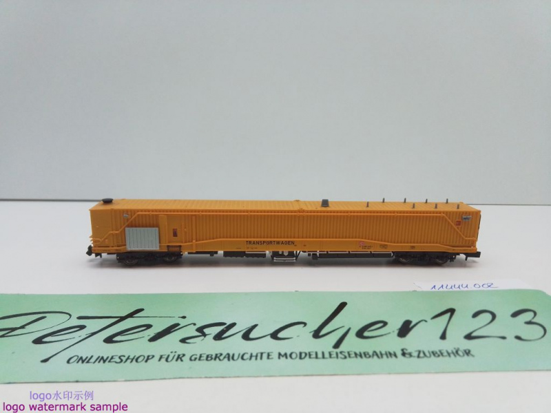 Minitrix N DC 11444.002 1x Transportwg aus Start Set "Tunnelrettung"  / Rtz / NEM / DB