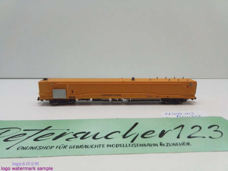 Minitrix N DC 11444.003 1x Transportwg aus Start Set "Tunnelrettung"  / Rtz / NEM / DB