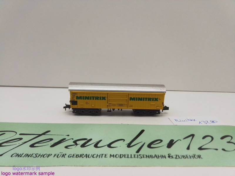 Minitrix N DC 13280 Schwenkdachwagen "Minitrix"  / Taes890 / DB
