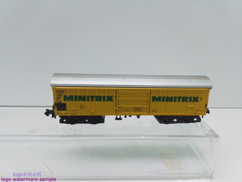Minitrix N DC 13280 Schwenkdachwagen "Minitrix"  / Taes890 / DB