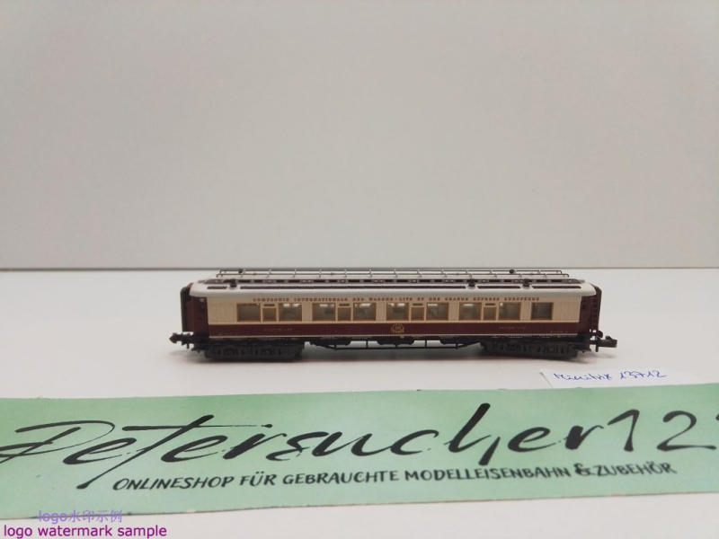 Minitrix N DC 13712 Schlafwagen / WL 6a / CIWL