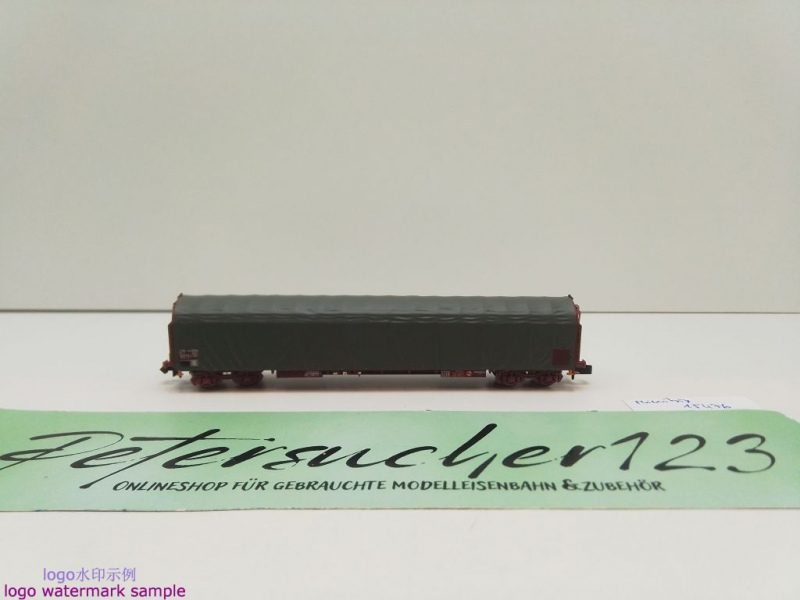 Minitrix N DC 15476 1x Schiebeplanenwagen aus Set / Rilns26 6 / NEM / SNCF