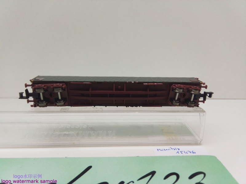 Minitrix N DC 15476 1x Schiebeplanenwagen aus Set / Rilns26 6 / NEM / SNCF