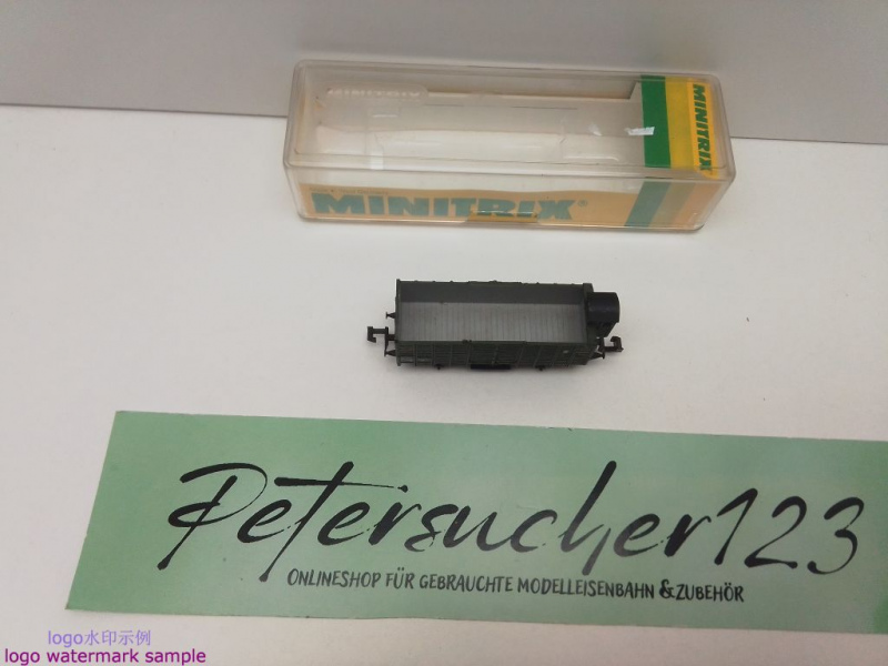 Minitrix N DC 51 3203 00 Viehwagen m Bremserhaus / VOmZ / K.Bay.Sts.B. / OVP