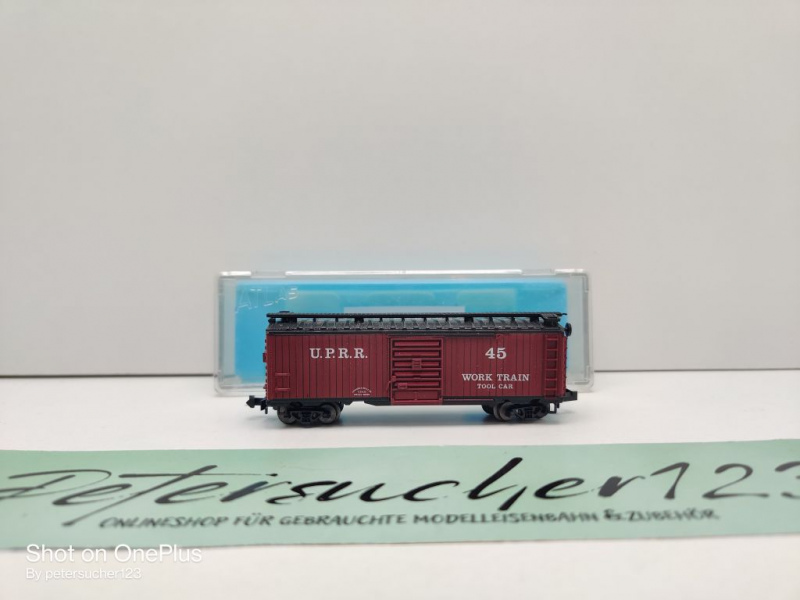 Minitrix N DC 51 3215 00 US-Hochbordwagen "Tool Car" / U.P.R.R. / Ersatz-VP