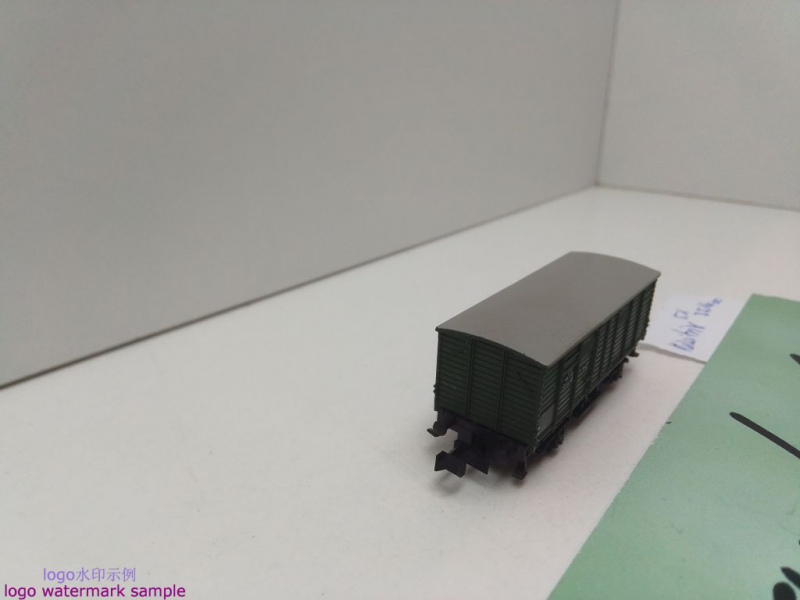 Minitrix N DC 51 3516 00 gedeckter Güterwagen "Werkstattwagen" / G 10 / DB