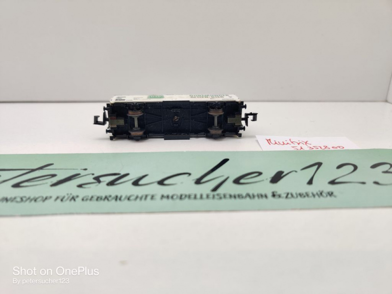 Minitrix N DC 51 3528 00 Kühlwagen "DAB" / Ichqrs 377 Tmmehs 50 / DB