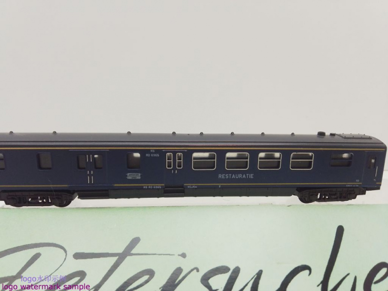 Minitrix N DC 51 3021 00 Speisewagen mit Gepäckabteil / RB / NS