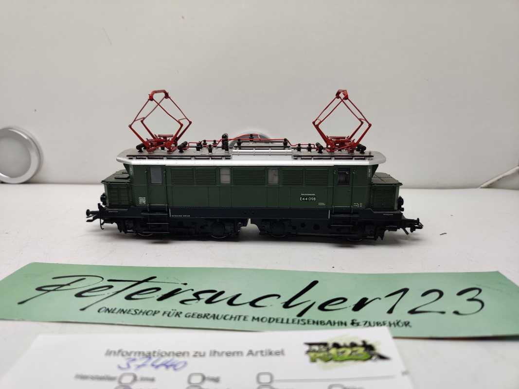 MÄRKLIN H0 AC 37440 / Elektrolokomotive / BR E 44 098) / DB / Ep.III / Fx / Sound