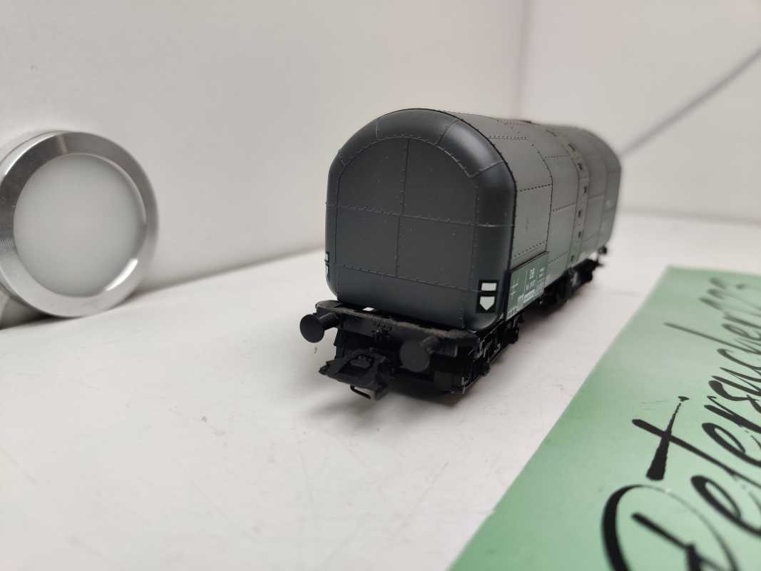 Märklin H0 AC aus Set 47906 / Vierachsige Heizöl-Dienstgutwagen / Bauart Ksl 3504 /DB / NEM