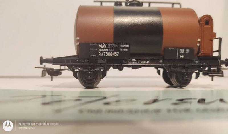 Piko H0 AC 5/6408/200 Kesselwagen Rzf 7508457 / MÁV