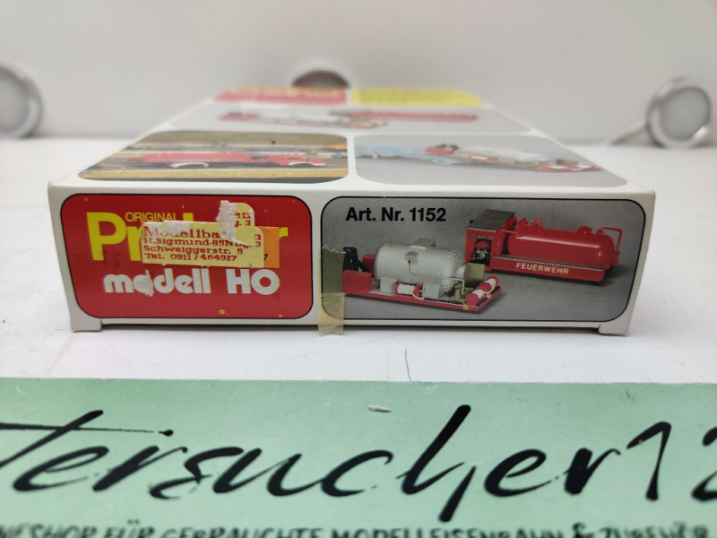 Preiser H0 / 1:87 / 1152 Wechselaufbau CO² / Saug-Druck / Feuerwehr / Bausatz / OVP