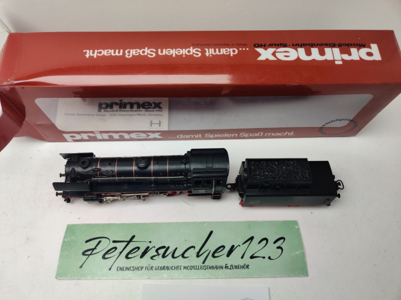 Primex  H0 AC3191  / BR23 105 Dampflok Schlepptender / DB / Analog / OVP