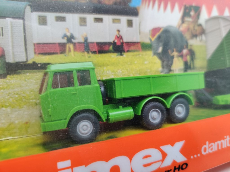 Primex H0 AC 4584 Zirkuswelt "Sarrasani" Güterwagen + LKW / Privat / OVP ungeöffnet