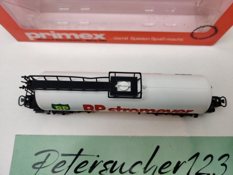 Primex H0 AC 4588 Kesselwagen "BP stromeyer" hellere Schrift / DB / OVP