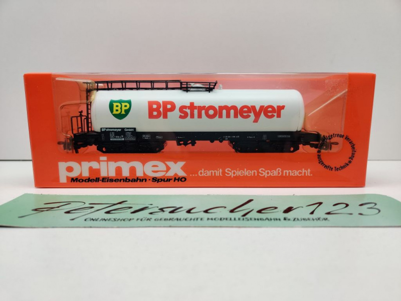 Primex H0 AC 4588 Kesselwagen "BP stromeyer" hellere Schrift / DB / OVP ungeöffnet