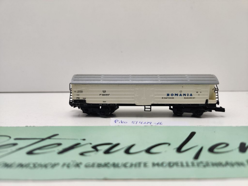 Piko N DC 5/4129-16 Kühlwagen "Romania" TTnhhrs19 / CFR